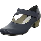 Verkleidungen: Leder Rieker Lugano Womens Court Shoes 38 EU 15 Pazifische Leder