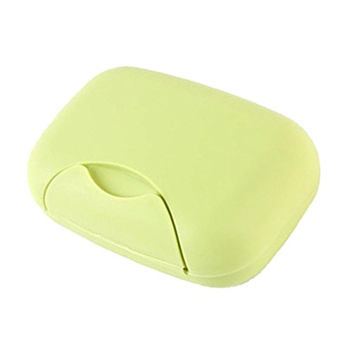 Tragbare Seifenkiste Container Reise Trekking Camping Mit Schloss 12 * 8 * 4cm (green)