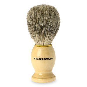 Tweezerman His Deluxe Shaving Brush ( 100% Badger Hair ) - by tweezerman