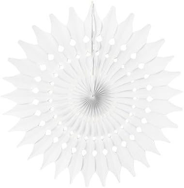 Paper Fantasies - Tissue Paper Snowflake Decoration 30cm - White #7281-008