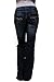 Indigo Maternity Jeans, UK Size 16 (XL), Petite length 28"