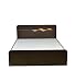 HomeTown Swril Queen Bed (Matt Finish, Brown) RS.9799.20