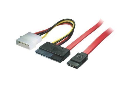 SATA-Kombikabel, Daten- und Stromversorgung, 0,5m