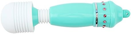 Chisa Mini Powerful Massager Handheld, Travel friendly Multi-speed Vibrations All-over body Massage, 2 Colors (Green)