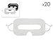Produktbild DSstyles VR Einweg Masken 20 Stück Hygiene Augenmasken Universal Gesicht Abdeckung für HTC Vive, PSVR Playstation VR, Oculus Rift
