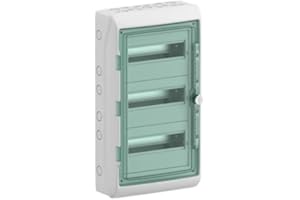Schneider Electric Kaedra Mureva 10344DE - Distributore per ambienti umidi, per giardino, cantina, garage ed esterni, scatola fusibili, 3 x 12 TE, IP65
