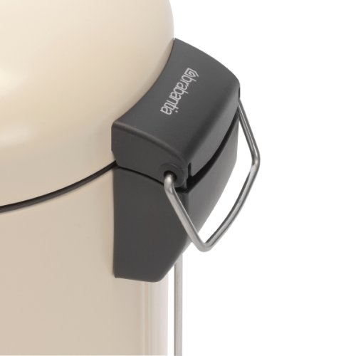 Retro Bin 12 L Silent mit Kunststoffeinsatz / Almond - 4