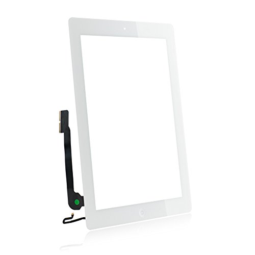 Weiß für iPad 4 Touch screen Touch Glas Scheibe Digitizer Display Werkzeuge - 5