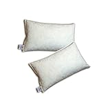 beties „Publik“ Federkissen 2er Set 30x50 cm (echte Federn) vielfältige Größenauswahl, waschbar traditionell gefertigt Farbe Creme beties „Publik“ Federkissen 2er Set 30x50 cm (echte Federn) vielfältige Größenauswahl, waschbar traditionell gefertigt Farbe Creme