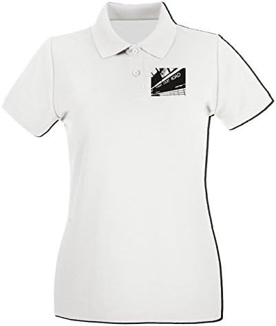 Cotton Island - Polo for woman WC0637 Watch out for Death Eaters, Size M