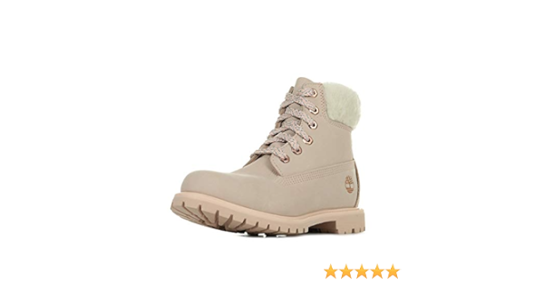 Timberland 6-inch Boot en Peau de Mouton Rose Rose-41 : Amazon.fr:  Chaussures et Sacs