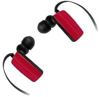 Mini Stereo Wireless Bluetooth Headset/ Headphones/ Handsfree for HTC One (E8)/ One/ One (M8) for Windows/ Butterfly 2/ Desire EYE (Red) + MYNETDEALS Stylus