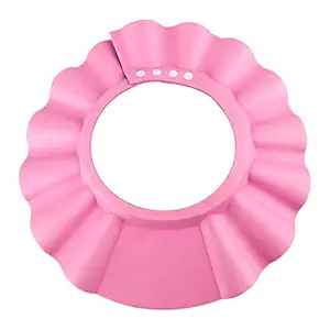 Vvhome Baby Hat Child Kid Shampoo Bath Shower Wash Hair Shield Cap (pink)