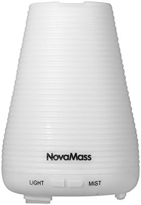 Aroma Diffuser, NovaMass 100ml Colorful Ultrasonic Humidifier Aroma Diffuser / Aromatherapy Essential oil Diffuser Cool Mist Humidifier for Home, Yoga, Office, Spa, Bedroom, Baby Room