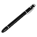 Produktbild Hama 00003530 3-in-1 Laserpointer LP-30 (Presenter, Eingabestift, Kugelschreiber mit schwarzer und roter Mine, Metallgehäuse, roter Laser, Reichweite bis 50 m) schwarz