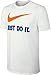 Produktbild NIKE Men's Sportswear New Just Do It Swoosh Tee … (Large, White/Orange/Royal Blue/Royal)