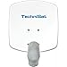 Produktbild TechniSat SATMAN 33 Satellitenschüssel, 33 cm Sat-Anlage mit Wandhalterung und V/H Single-LNB (Ein Teilnehmer) weiß