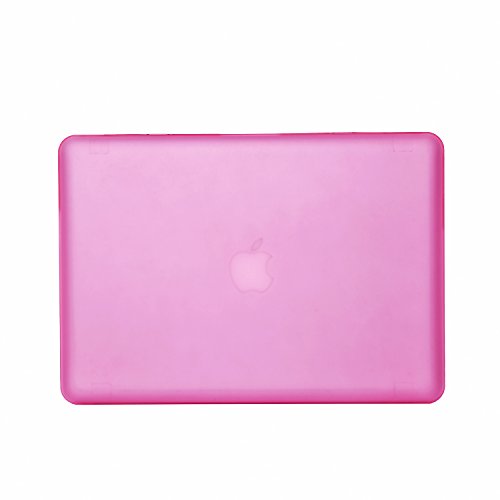 RYGOU Macbook Pro 13 Hülle, 4 in 1 Matte Plastik Hartschale Tastaturschutz Screen Shell Anti-Staub-Stecker für Macbook Pro 13,3 Zoll mit CD / DVD-Laufwerk Modell: A1278 - 2