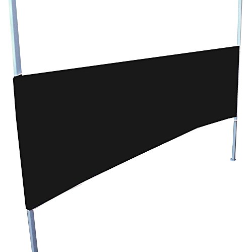 Preisvergleich Produktbild Cablematic Durchschnittliche Seitenklapp Leinwand Zelt 600cm schwarz