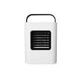  ❄RYTEJFES Aires Acondicionados Portátil Personal Ventilador Silenciosa Ventilador USB Recargable Ventilador Sin Aspas orientación Ajustable Mando a Distancia Potente para Oficina y Al Aire Libre