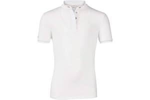 LeMieux Young Rider Belle Show Shirt with Soft Stretch Fabric - Equestrian Riders Sport Top - Lightweight Classic Short Sleeve Tee