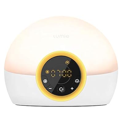 Lumie Bodyclock Rise 100 - Wake-Up Light Alarm Clock with Sunrise and Sunset (Amazon Exclusive)