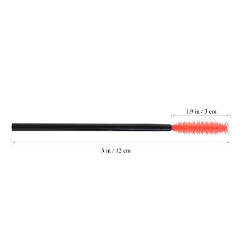 NUOLUX Wimpernbürste,50tlg. Wimpernbürste Set Einweg Wegwerf Wimpern Mascara Bürste - 5