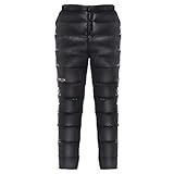Damen Outdoor Daunenhose; Ultraleicht/Dick/Winddicht; Soft/Gemütlich/Atmungsaktiv