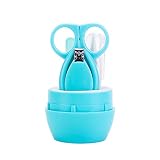SET afforable: Venendo con 4 pezzi tuta, tagliaunghie, forbici, pinzette, lima per unghie. Entrambi loro sono buone per i vostri bambini.