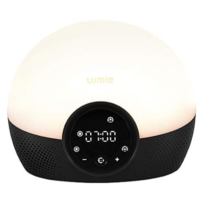 Lumie Bodyclock Glow 150 - Wake-up Light Alarm Clock with 9 Sounds and Sleep Sunset