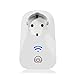 Produktbild WOSUK Wifi Smart Steckdose EU-Stecker, Ein-/Ausschalter Elektronik von überall, Fernbedienung, Timing-Funktion Control Elektrostecker Switch für Haushaltsgeräte, kostenlose IOS/Android App