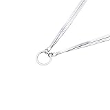 WUFANGFF Sterling Silber Halskette Damen Schmuck Minimalistische Mode Kreis Geometrische Modellierung