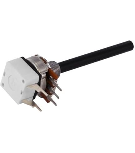 2 x Poti Potentiometer Dreh 1-turn 10k linear 6mm Drehwiderstand Widerstand Ohm 2 x Poti Potentiometer Dreh 1-turn 10k linear 6mm Drehwiderstand Widerstand Ohm