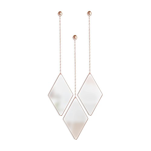 Umbra 358777-880 Dima Spiegel Kupfer, Glas, 28.257999999999999 x 17.145 x 3.81 cm - 3