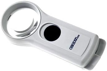 Magnifier Pocket LED Illuminated "Mobile" from COIL (11x Magnification 40D 40mm diameter lens)