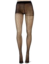 Ulla Popken Strumpfhose, Tupfen, Medias para Mujer