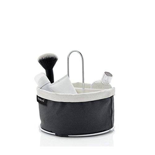 blomus 68891 Aufbewahrungskorb CANEVA, anthrazit/sand