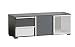 Produktbild Jugendzimmer - TV-Unterschrank Jakob 71, Farbe: Anthrazit / Grau - 43 x 119 x 42 cm (H x B x T)
