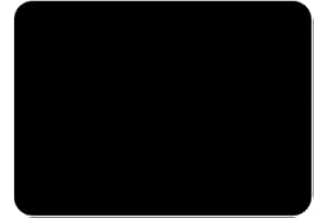 Online Kitchenware 4050BLACK Tuftop Toughened Glass Worktop Surface Protector Large - Black