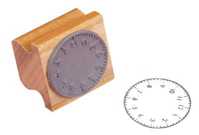 Wooden Clock Stamp