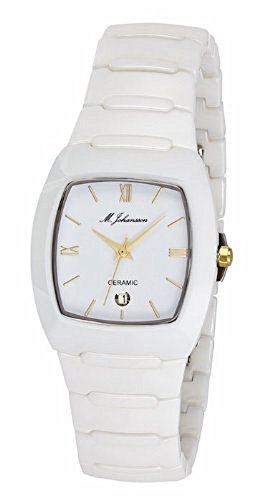 M.Johansson Unisex Keramik Quarz Armband Uhr EvinosWg M.Johansson Unisex Keramik Quarz Armband Uhr EvinosWg
