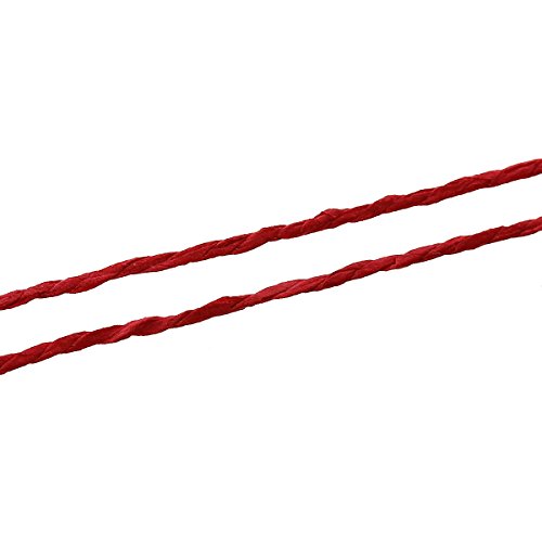 70m Rolle Papierschnur Geschenkpapier 2mm rot - 3