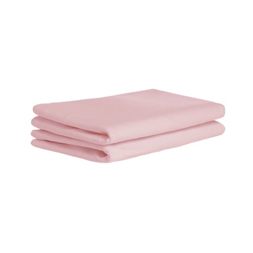 Cuddles Collection Cot Fitted Terry Sheets (Pink, Pack of 2)