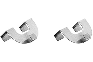 Clever-Kauf-24 GmbH Easyfix Haken für Ösenrollos | 2-er Pack |