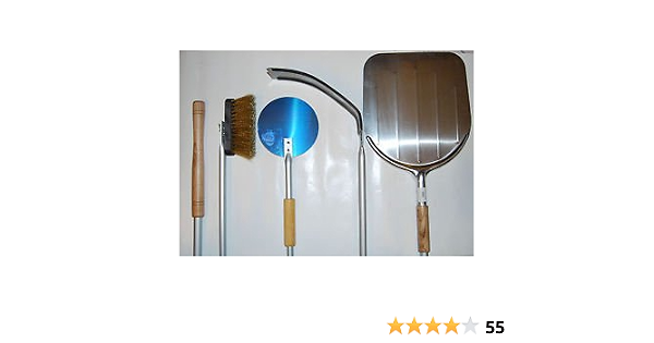 KIT PALE SET PER PIZZA FORNO A LEGNA 4 PEZZI : Amazon.it: Fai da te