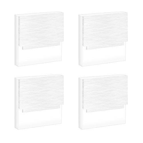 Preisvergleich Produktbild ERWEY 4x LED Treppenbeleuchtung LED Wandleuchte Kaltweiß Wandlampe Wandeinbaustrahler Treppenlicht Stufenleuchte Stufenbeleuchtung (4x Typ C 3W Kaltweiß)