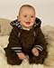 The Essential One - Fur Baby Snowsuit Pram suit EO4 Brown