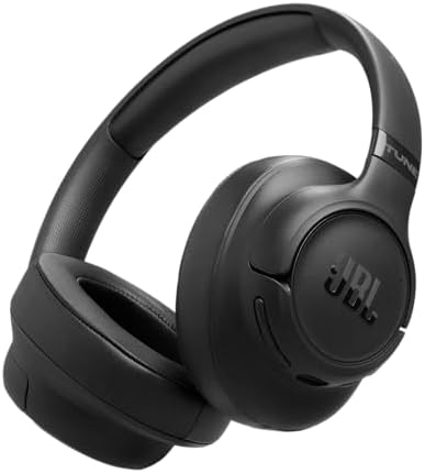 JBL Tune 780NC Cuffie Over-Ear Wireless con Bluetooth, Nero