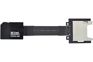 xiwai SD-Stecker Extender auf Karte-Buchse Verlängerungskabel-Adapter Flexible SD/SDHC/SDXC UHS-III UHS-3