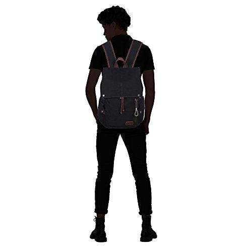 Veevan Damen Herren Retro Canvas Laptop Rucksack 15,6 - 8